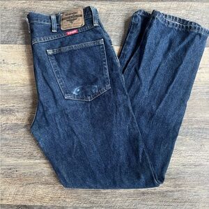 Wrangler Blue Relaxed Fit Jeans Classic Denim 34/32